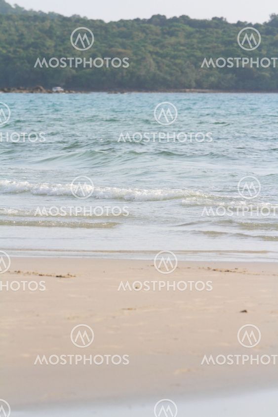 the beach