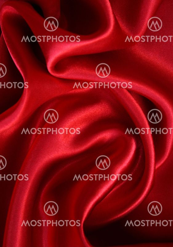 Smooth Red Silk as background