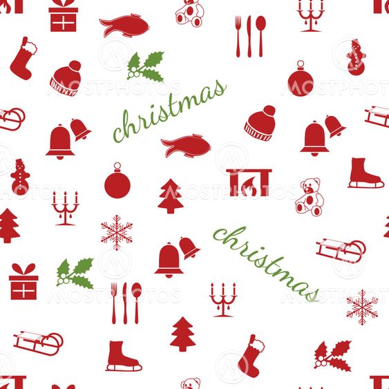 seamless christmas pattern