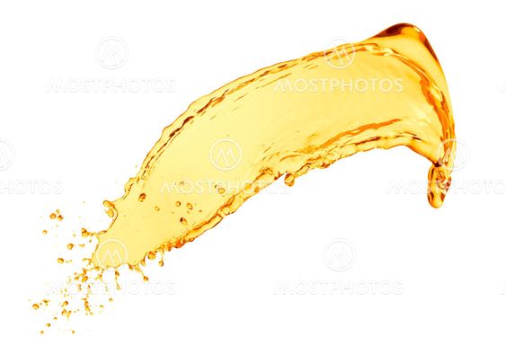 orange juice splash