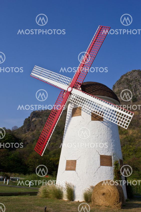 swiss sheep farm windmill6
