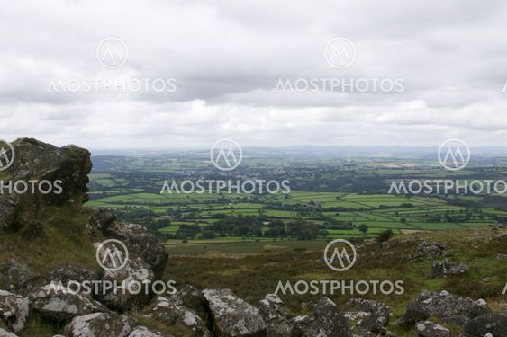View towards Tavistock from Dartmoor