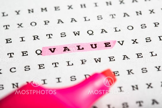 Text marker on word puzzle - Newsletter