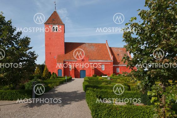 Red Danish Church