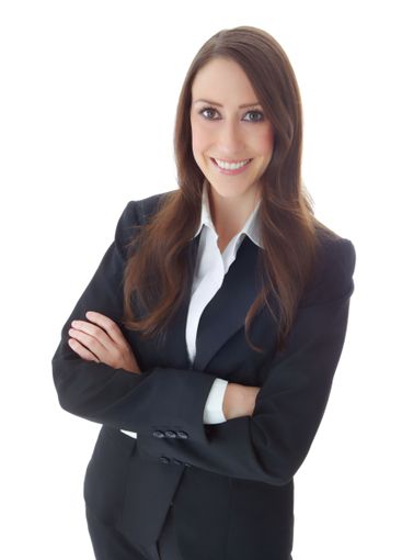 Portrait, businesswoman and lawyer with arms crossed in...