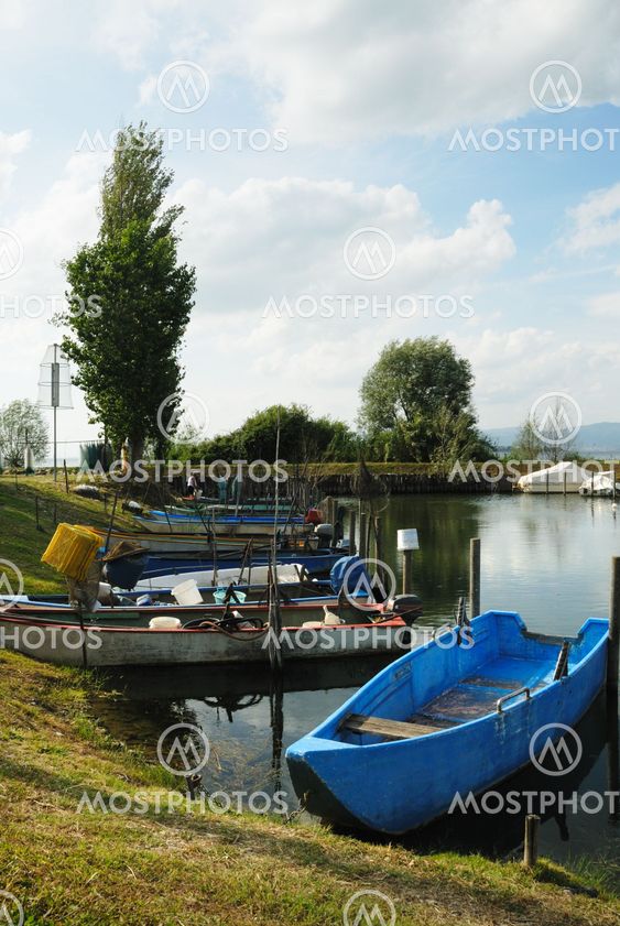 Boats at the lake