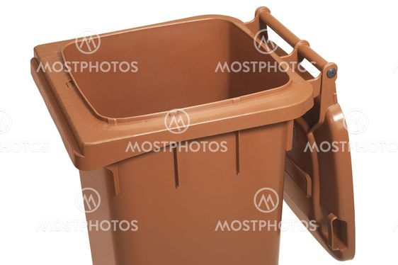 open waste container