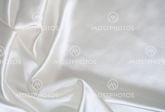 Smooth elegant white silk as wedding background