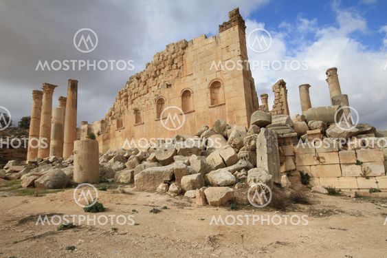 Temple of Zeus,Jarash Jordan