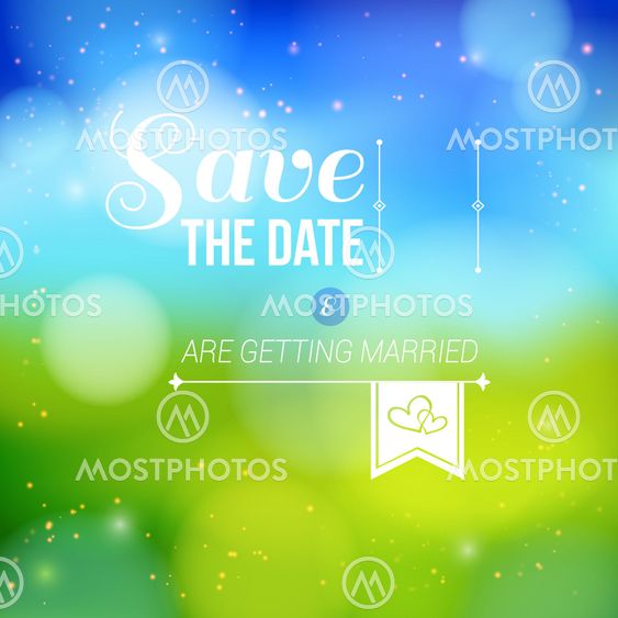 Save the date for personal holiday.