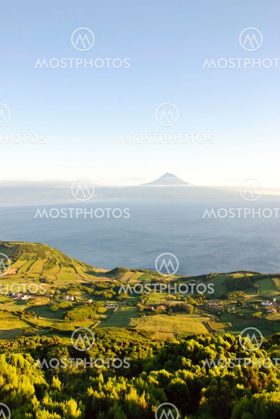 Sao Jorge with Pico, Azores