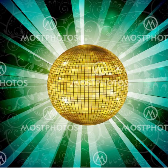 floral music ball