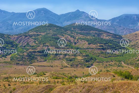 Crimea beautiful mountain landscape