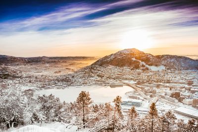 beautiful winter landscape