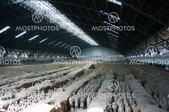 Terracotta Army Xian / Xi'an, China - total