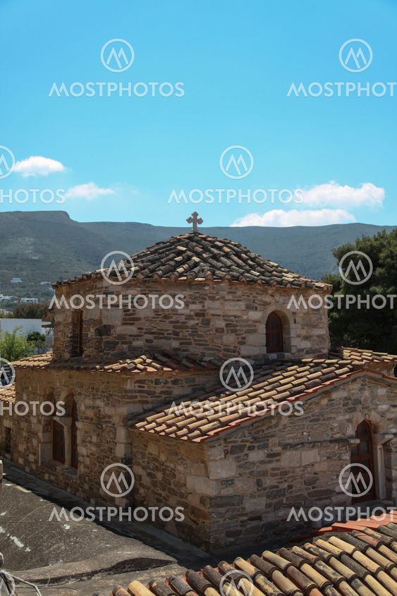 Church on Paros island