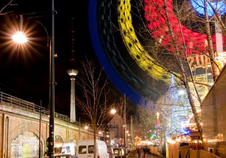 Berlin at night