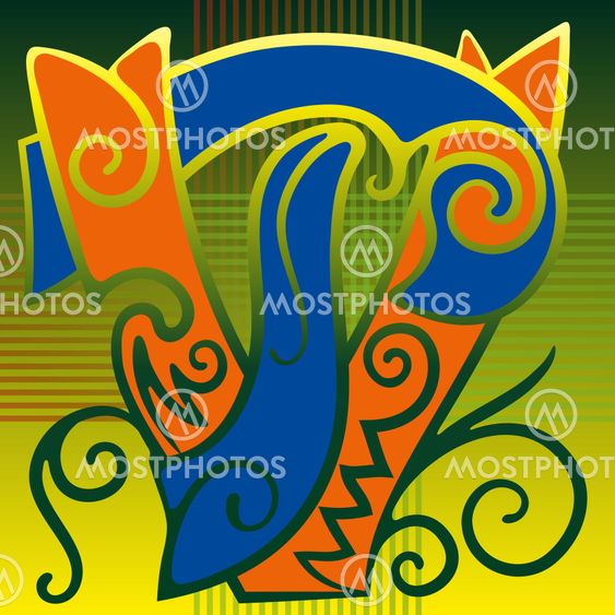 Monogram z,p