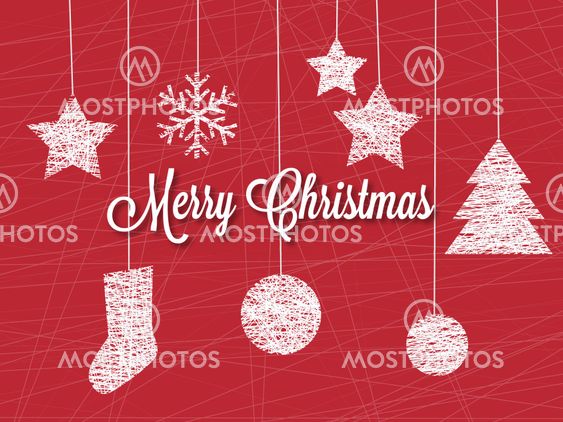 Hanging christmas decoration