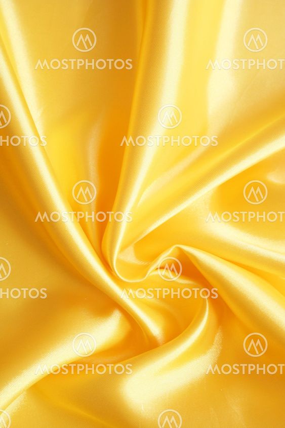 Smooth elegant golden silk