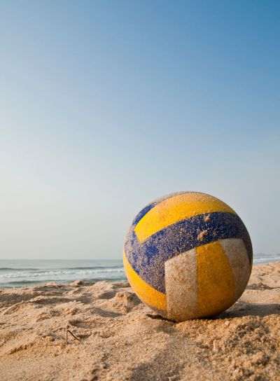 Volleyball on the beach