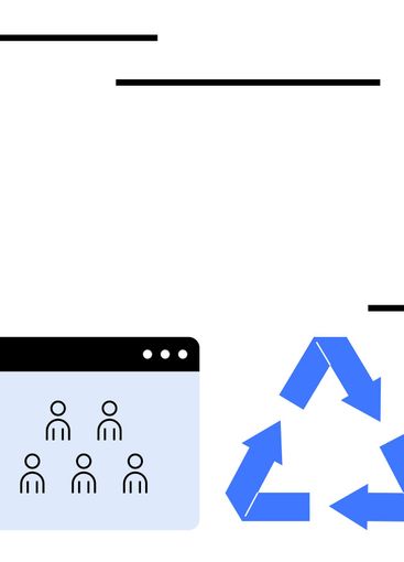 Digital Collaboration and Recycling Concept with Minimal...