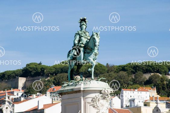 King Jose Statue, Lisbon