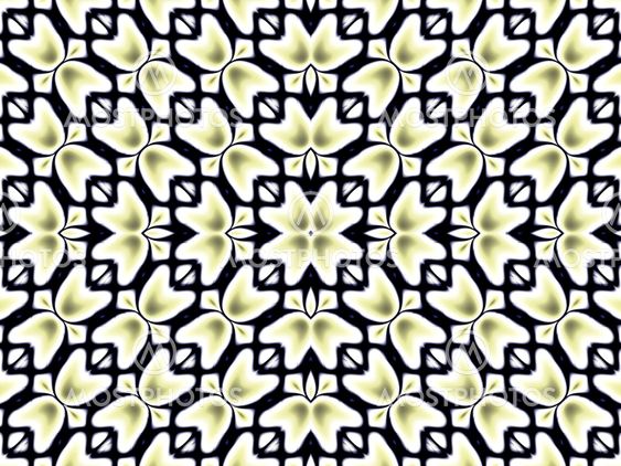 Floral abstract wallpaper