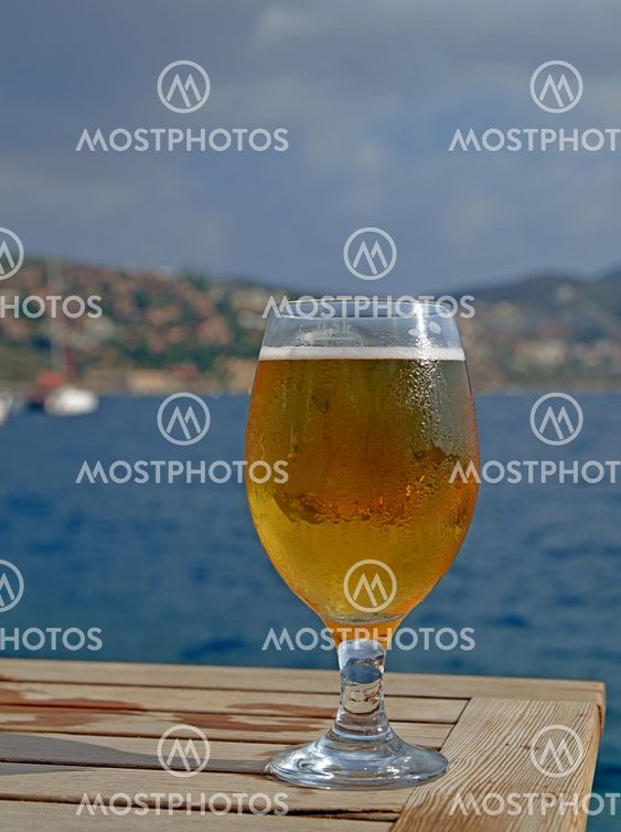 Cold Beer at Seafront Cafe