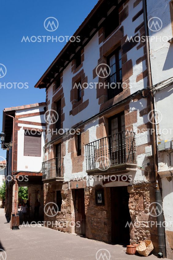 Street of Ezcaray, La Rioja, Spain