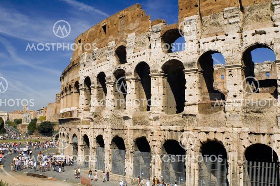 Coliseum in Italy Rome