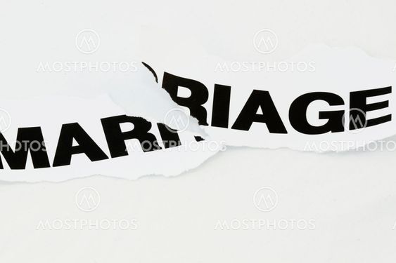 Marriage torn apart