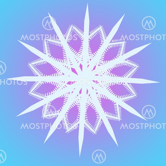Snow of frame on background