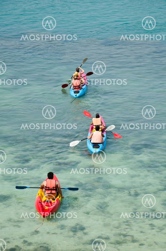 traveler kayaking