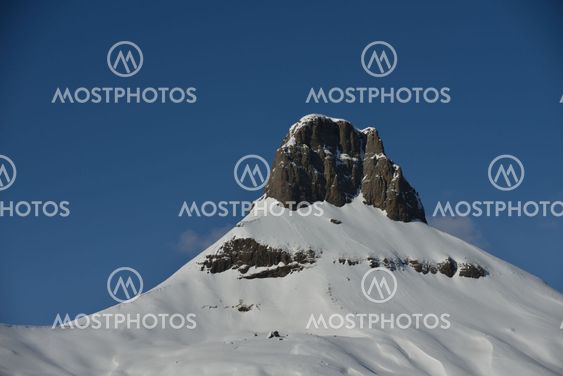 mountain winter nature