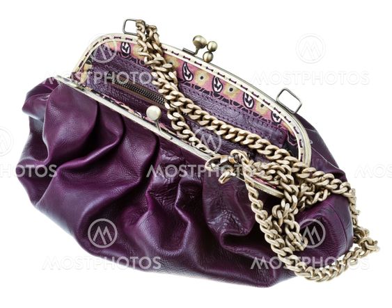 retro style leather bag