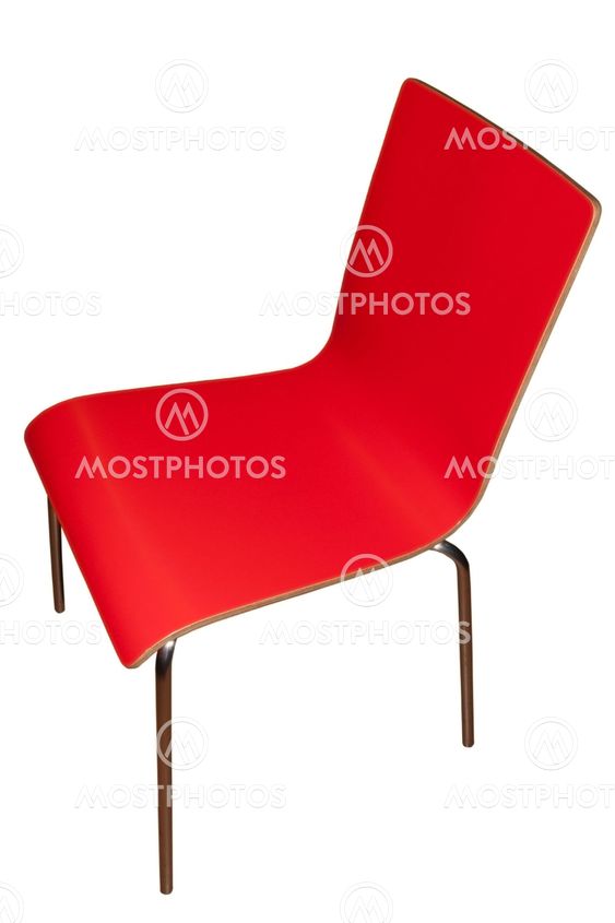orange chair