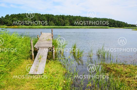 Old empty jetty