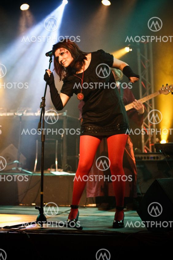 MOSCOW - MARCH 9: Razoom band performs at OTV2 live show on March 9, 2009 in Moscow, Russia