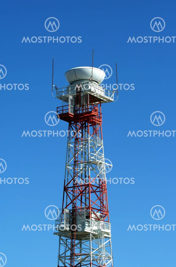 Airport radar tower