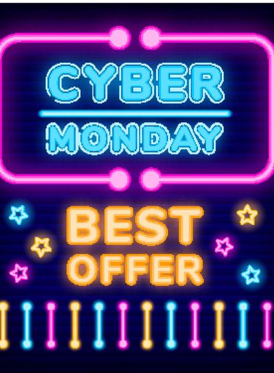 Cyber Monday Best Offer and Clearance Neon Sign Set