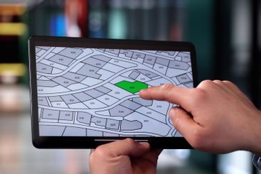 Cadastre City Building Survey Map