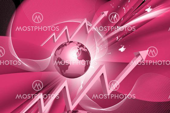 Globe and graph