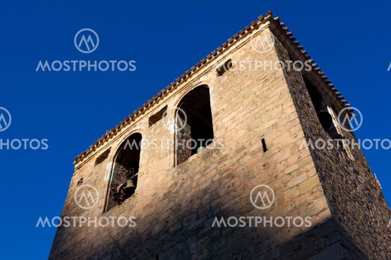 Bell tower of Poza de la Sal, Burgos, Castilla y Leon, Spain