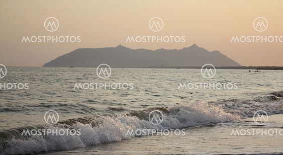 Evening in Terracina. Italy