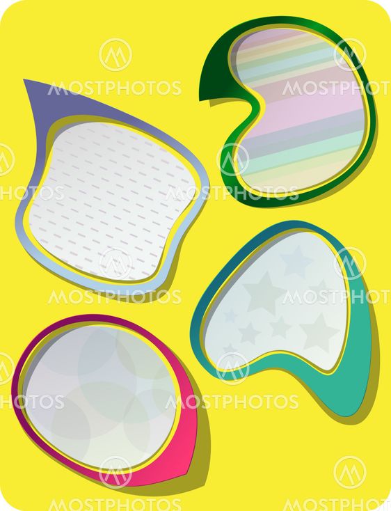 A pack of photorealistic vector stickers