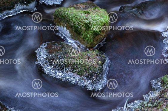 Whirling water