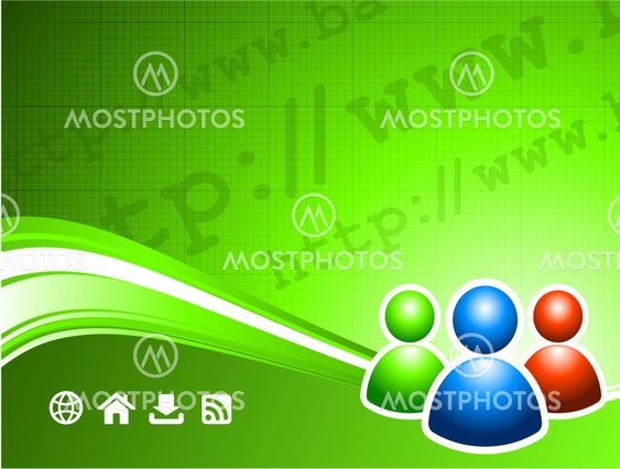 Global Communication internet background