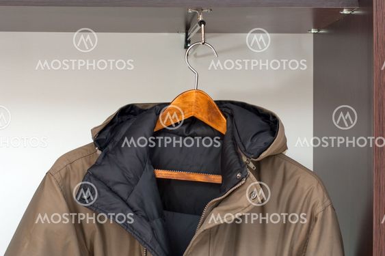 Jacket on the rack