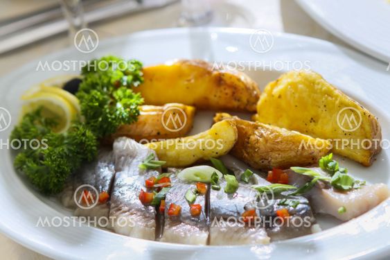 Pieces of fish